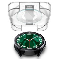 Стъклен протектор Spigen Glas.TR ”Ez-Fit” 2-Pack за Samsung Galaxy Watch 6 Classic, 47mm, Clear