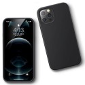 Калъф Ugreen Protective Silicone Case Soft Flexible Rubber Cover за iPhone 12 Pro Max, Черен