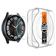 Стъклен протектор Spigen Glas.TR ”Ez-Fit” 2-Pack за Samsung Galaxy Watch 6 Classic, 43mm, Clear