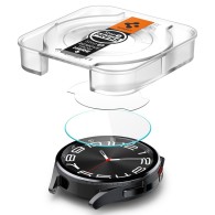 Стъклен протектор Spigen Glas.TR ”Ez-Fit” 2-Pack за Samsung Galaxy Watch 6 Classic, 43mm, Clear