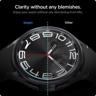 Стъклен протектор Spigen Glas.TR ”Ez-Fit” 2-Pack за Samsung Galaxy Watch 6 Classic, 43mm, Clear