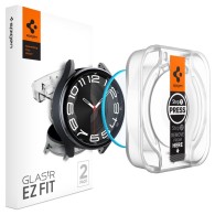 Стъклен протектор Spigen Glas.TR ”Ez-Fit” 2-Pack за Samsung Galaxy Watch 6 Classic, 43mm, Clear