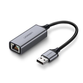 Адаптер Ugreen USB 3.2 Gen 1 1000 Mbps Gigabit Ethernet external network adapter (CM209 50922), Сив