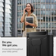 Калъф Spigen Rugged Armor ”Pro” за Samsung Galaxy Tab S9+ Plus 12.4" X810 / X816B, Black