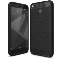 Силиконов калъф Flexible Carbon за Huawei  P9 Lite Mini (Y6 Pro 2017,Nova Lite 2017), Черен