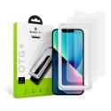 Стъклен протектор Glastify OTG+, 2-Pack за iPhone 13 mini, Прозрачен