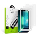 Стъклен протектор Glastify OTG+, 2-Pack за iPhone 13 Pro Max, Прозрачен