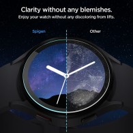 Стъклен протектор Spigen Glas.TR ”Ez-Fit” 2-Pack за Samsung Galaxy Watch 6, 44mm, Clear