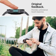 Стъклен протектор Spigen Glas.TR ”Ez-Fit” 2-Pack за Samsung Galaxy Watch 6, 44mm, Clear