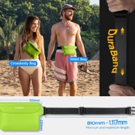 Калъф Spigen A620 Universal, Waterproof, Waist Bag, 2-Pack, Универсален, Cactus Green