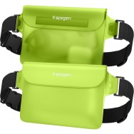 Калъф Spigen A620 Universal, Waterproof, Waist Bag, 2-Pack, Универсален, Cactus Green