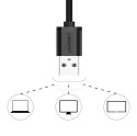 Адаптер Ugreen USB 2.0 - 3,5 mm mini jack External Sound Adapter (US205 30143), Бял