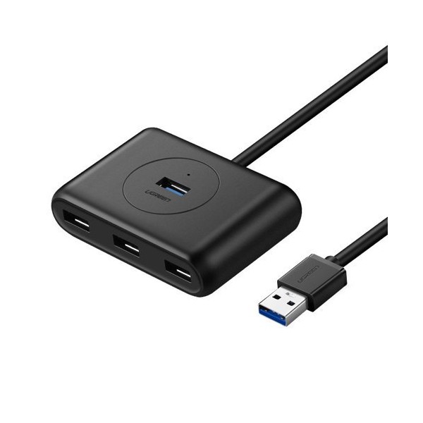 Хъб Ugreen USB 3.2 Gen 1, HUB 4x USB (CR113 20291), Черен