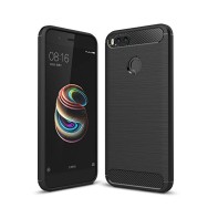 Силиконов калъф Flexible Carbon за XIAOMI Mi A1 (5X black) Черен