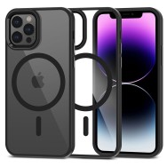 Калъф TECH-PROTECT Magmat Magsafe за iPhone 12 Pro Max, Black Clear