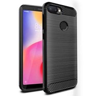 Силиконов калъф Flexible Carbon за XIAOMI Redmi 6 Черен