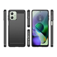 Калъф Tech-Protect TPUcarbon За Motorola Moto G54 5G, Black