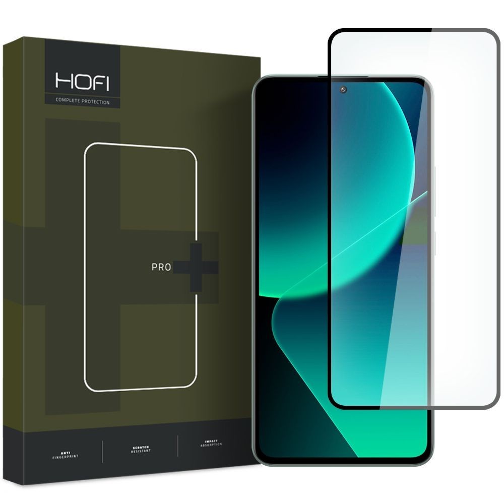Стъклен Протектор Hofi Glass Pro+ за Xiaomi 13T / 13T Pro, Black