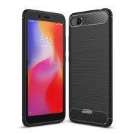 Силиконов калъф Flexible Carbon за Xiaomi Redmi 6A Черен