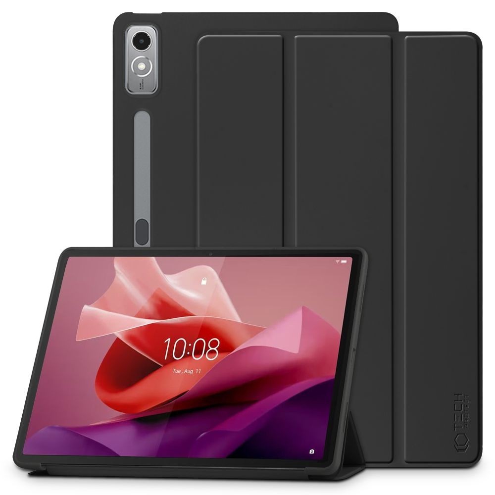 Калъф Tech-Protect SmartCase за Lenovo Tab P12, 12.7" TB-370, Black