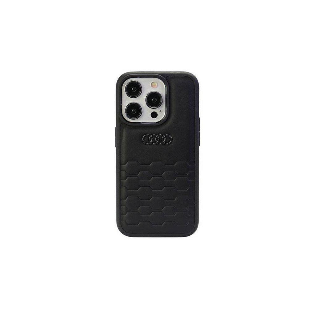 Калъф Audi GT Synthetic Leather За iPhone 15 Pro, Black