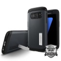 Spigen Slim Armor хибриден кейс с най-висока степен на защита за Samsung Galaxy S7, Metal Slate