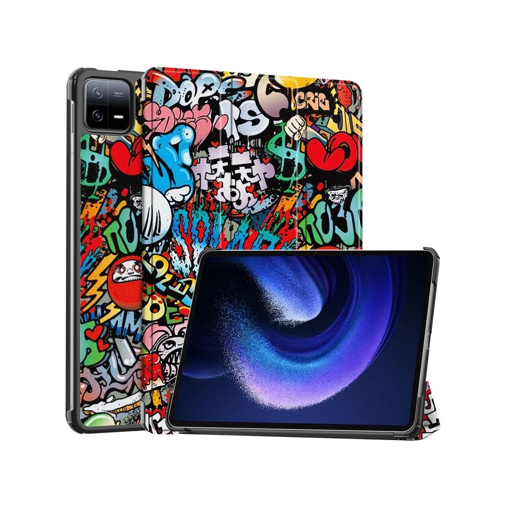 Калъф fixGuard Active SmartCover за Xiaomi Pad 6 / 6 Pro, Graffiti