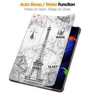 Калъф fixGuard Active SmartCover за Xiaomi Pad 6 / 6 Pro, Retro Eiffel Tower