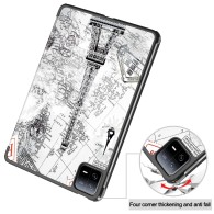 Калъф fixGuard Active SmartCover за Xiaomi Pad 6 / 6 Pro, Retro Eiffel Tower