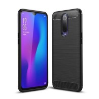 Силиконов калъф Flexible Carbon за Xiaomi Mi 9T Pro / Mi 9T Черен