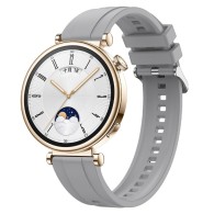 Каишка fixGuard Buckle Silicone Band за Huawei Watch GT4, 41mm, Light Grey