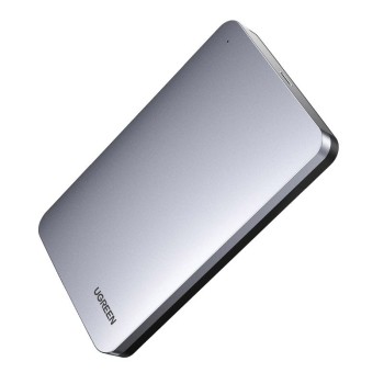 Твърд диск Ugreen external hard drive HDD SSD housing case SATA III (6 Gbps) 2,5'' USB 3.2 Gen 2 USB Typ C + cable 0,5m (70499 C