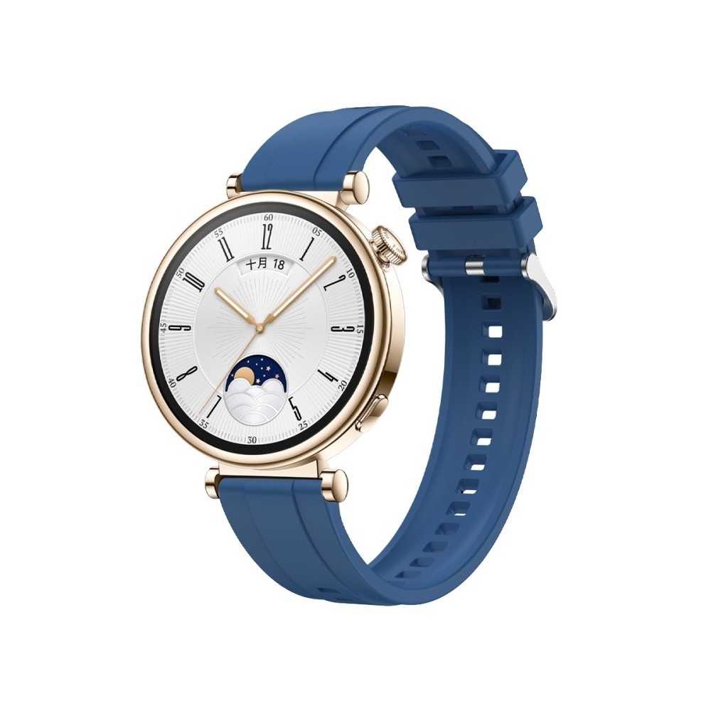 Каишка fixGuard Buckle Silicone Band за Huawei Watch GT4, 41mm, Blue