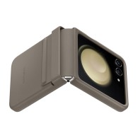 Калъф Samsung Flap ECO-Leather Case за Samsung Galaxy Z Flip 5, Etoupe