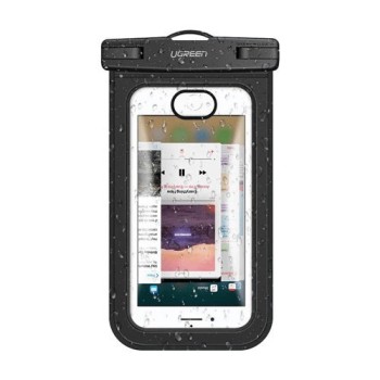 Калъф Ugreen Waterproof phone Case IPX8 6,0'' (50919 LP186), Черен