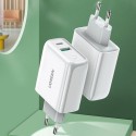 Адаптер Ugreen wall charger USB Typ C / USB 36 W Quick Charge 4.0 Power Delivery (60468 CD170), Бял