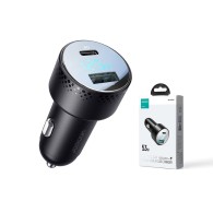 Joyroom Digital Display Dual PD Quick Car Charger 53W - зарядно за кола с USB-A и USB-C