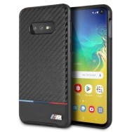 Carbon Case BMW за Samsung Galaxy S10e, Черен