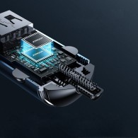 Joyroom Dual USB-A & USB-C Fast Car Charger 45W - зарядно за кола с USB-A и USB-C изход