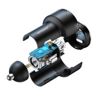 Joyroom Digital Display Dual USB-C Fast Car Charger 70W PD - зарядно за кола с 2xUSB-C изход