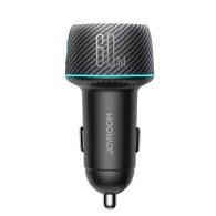 Joyroom Dual USB-A & USB-C Fast Car Charger 60W With Light Button - зарядно за кола с USB-A и USB-C изход