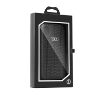 Carbon Leather Case AUDI за iPhone 7 PLUS , Черен