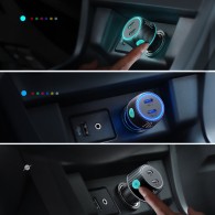 Joyroom Dual USB-C Fast Car Charger 70W PD - зарядно за кола с 2xUSB-C изход