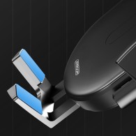 Joyroom Car Phone Holder Telescopic Arm - универсална разтягаща се поставка за таблото, ширина от 60 до 87 мм (черен)