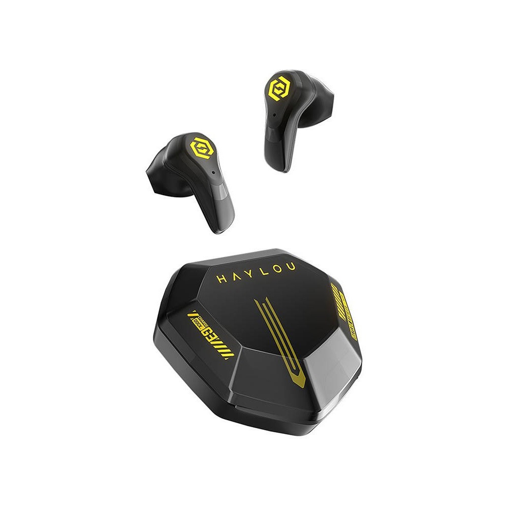 Безжични слушалки Haylou G3, TWS, Bluetooth5.2, 545mAh, RGB, черни