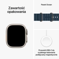 Apple Watch Ultra 2, GPS, Cellular, Корпус Titanium 49mm, Blue Ocean Band
