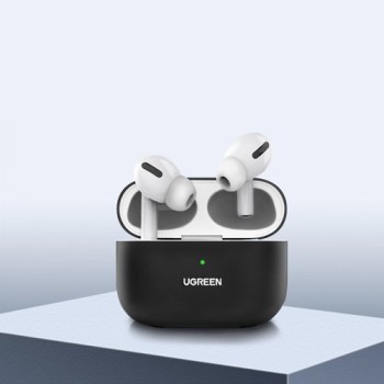 Калъф Ugreen Silica Gel Case Protector за Apple Airpods Pro (80513), Черен