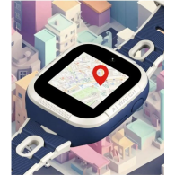 Смарт часовник Xiaomi Mibro Kids Watch Phone P5, Blue