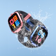 Смарт часовник Xiaomi Mibro Kids Watch Z3, Камера, сим слот 4G Wifi, SOS Button, Waterproof, Pink