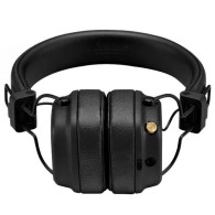 Marshall Major IV Bluetooth - безжични слушалки с микрофон за смартфони и мобилни устройства, Черен